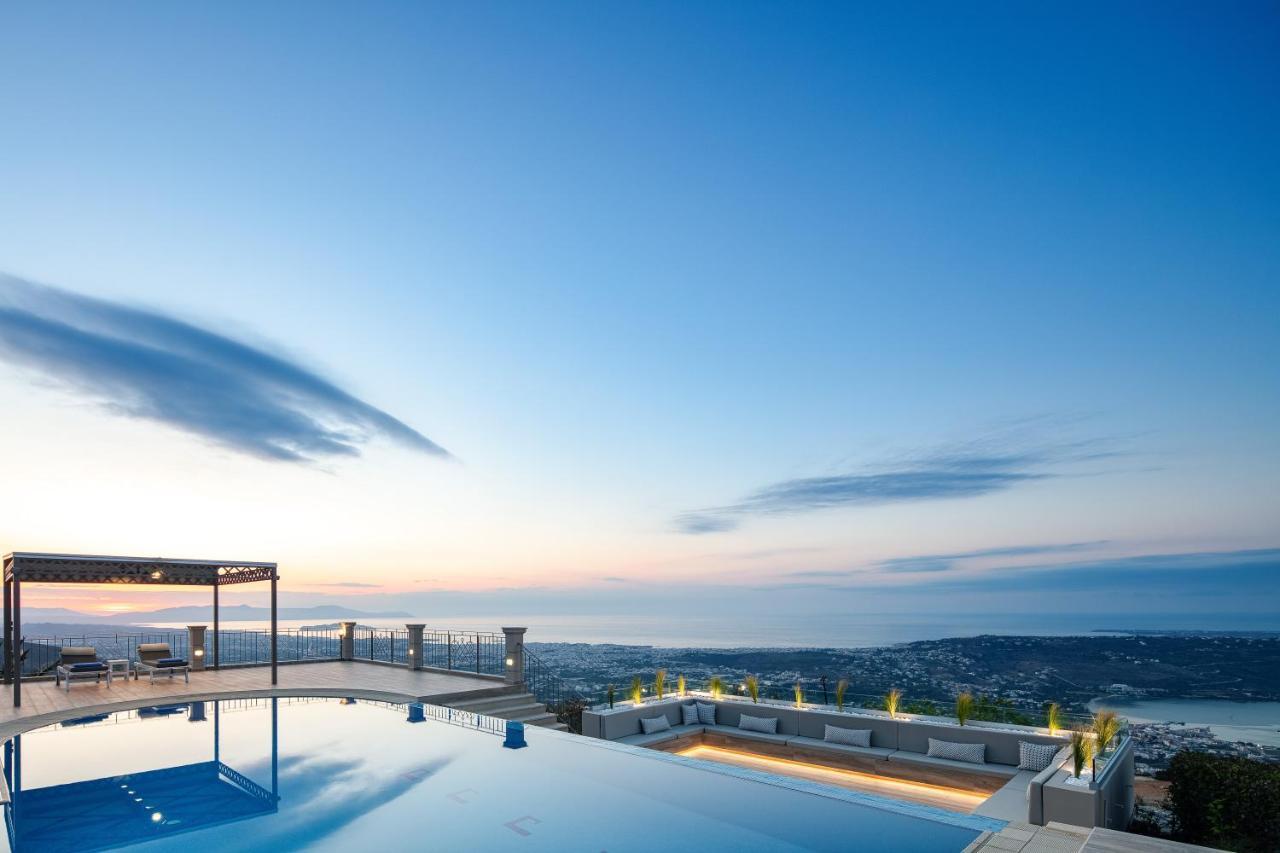 Villa Golden Hill Chania  Bagian luar foto