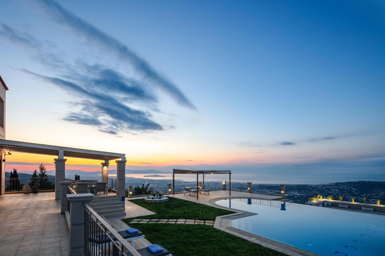 Villa Golden Hill Chania  Bagian luar foto