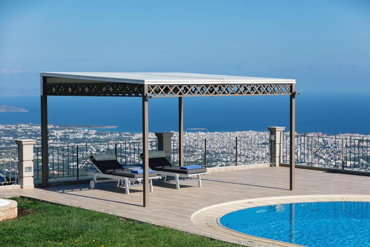 Villa Golden Hill Chania  Bagian luar foto