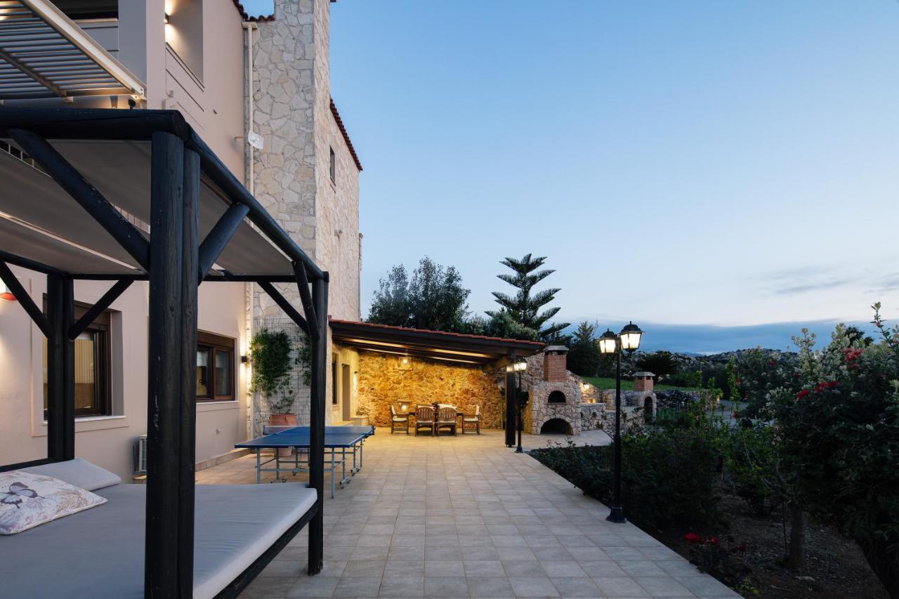 Villa Golden Hill Chania  Bagian luar foto