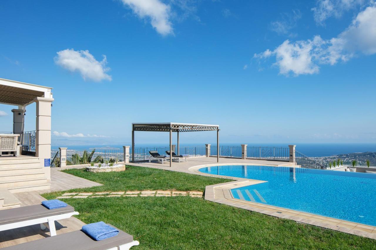 Villa Golden Hill Chania  Bagian luar foto