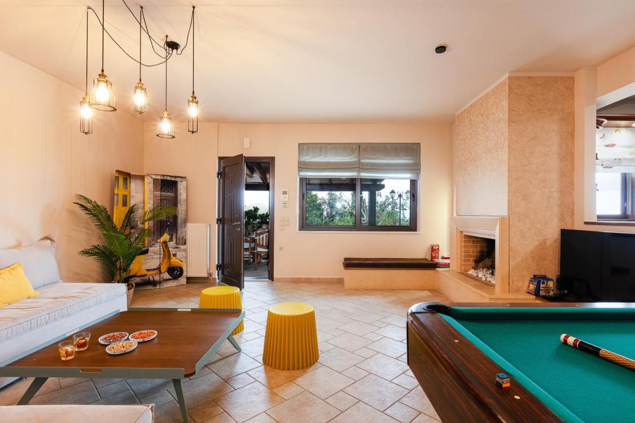 Villa Golden Hill Chania  Bagian luar foto