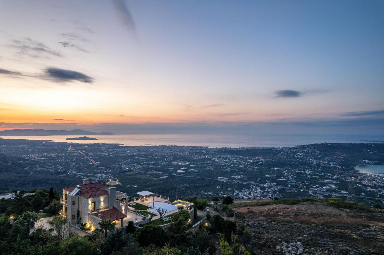 Villa Golden Hill Chania  Bagian luar foto