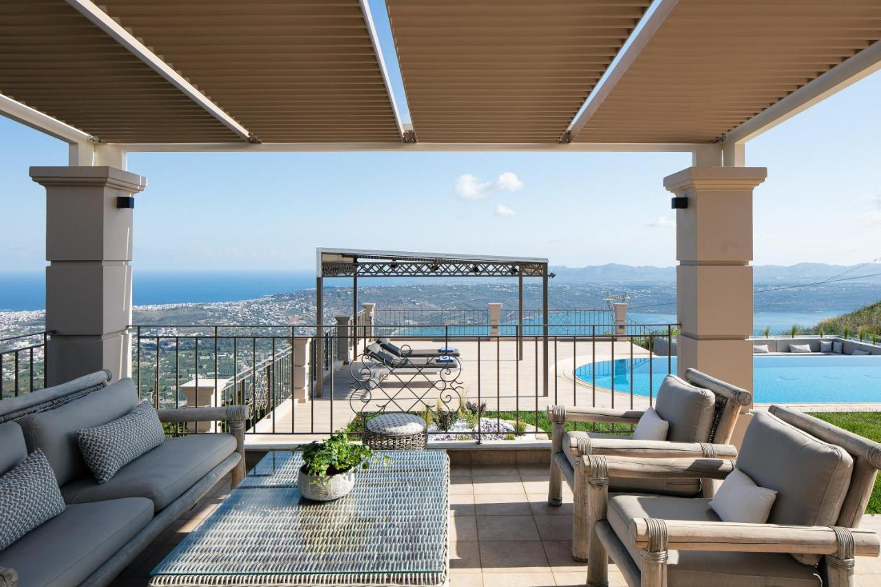 Villa Golden Hill Chania  Bagian luar foto