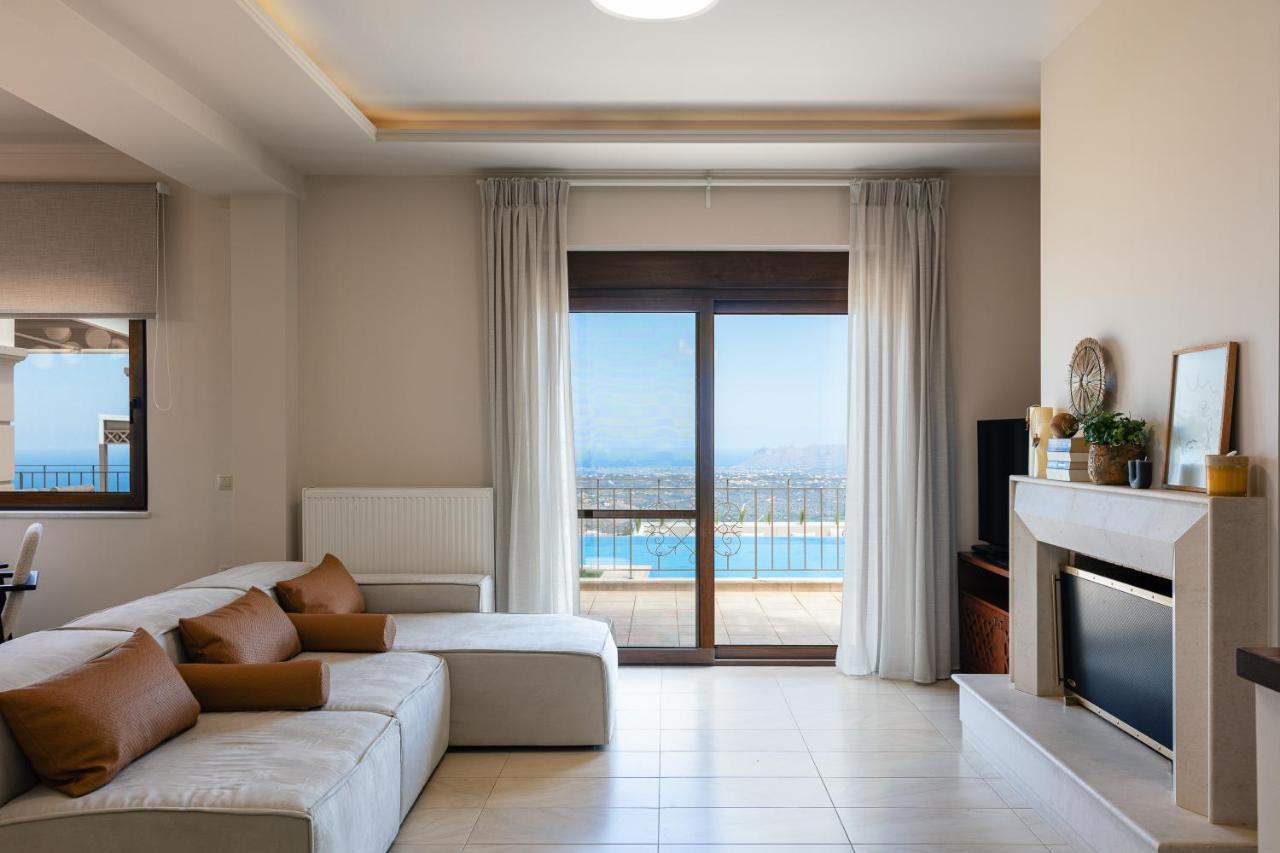 Villa Golden Hill Chania  Bagian luar foto