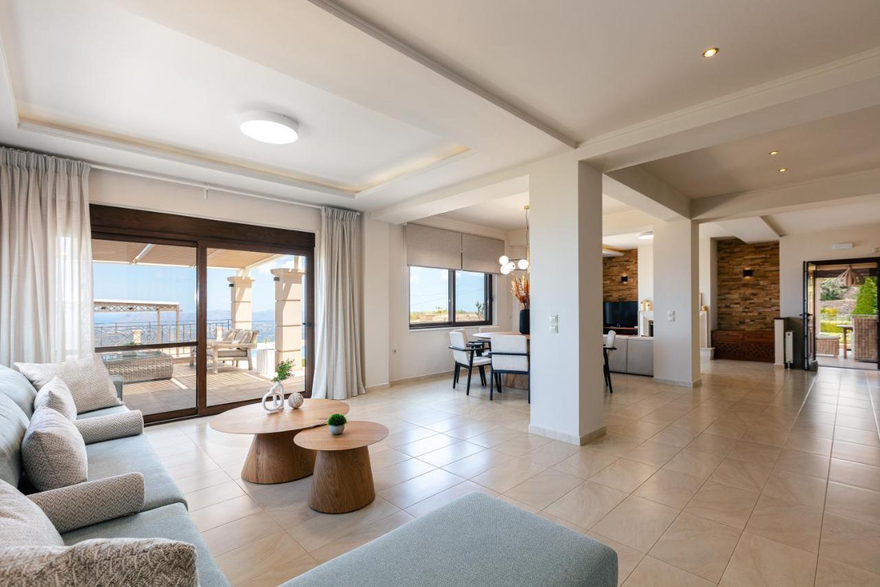 Villa Golden Hill Chania  Bagian luar foto