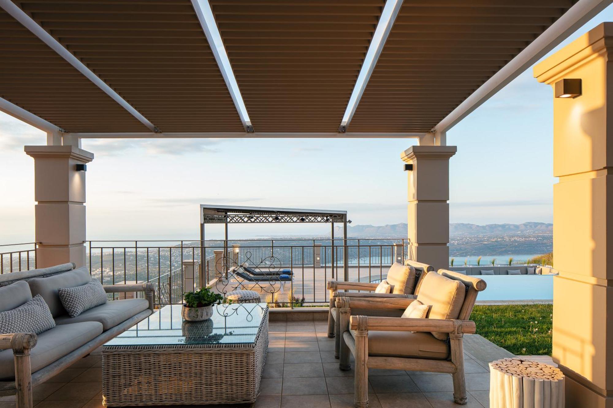 Villa Golden Hill Chania  Bagian luar foto